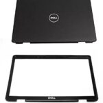 DELL INSPIRON 1545 1546 LCD BACK COVER WITH FRONT BEZEL AND HINGES P/N J456M