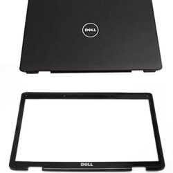 DELL INSPIRON 1545 1546 LCD BACK COVER WITH FRONT BEZEL AND HINGES P/N J456M