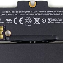 Apple a1437 battery for macbook pro 13″ retina late 2012/early 2013, A1425 battery replacement