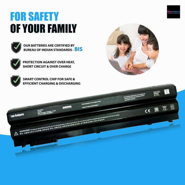 Dell 6 Cell Battery For Inspiron 5520