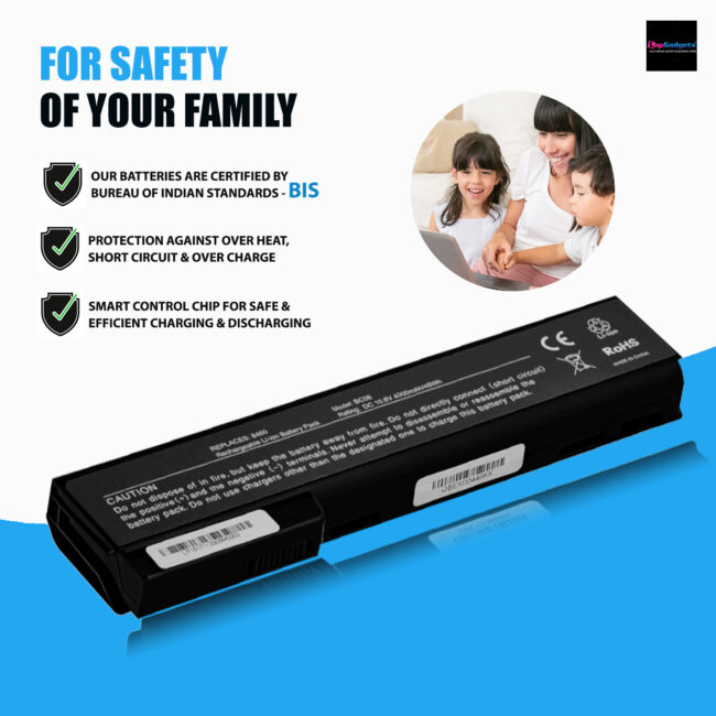 HP EliteBook 8570p, HP 8460P, HP 6360B Laptop Battery