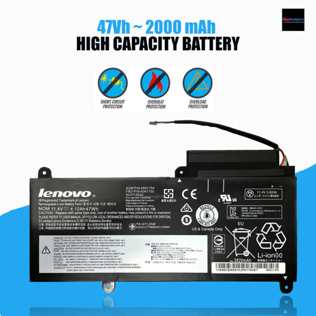 lenovo thinkpad e450 battery