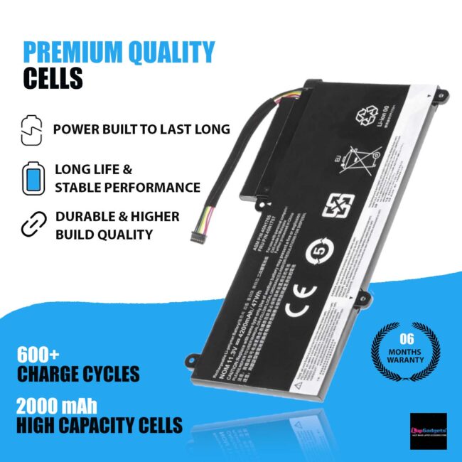 Lenovo ThinkPad Battery for E450 E450C E460 E460C - Type 45N1752 45N1753 45N1754 45N1755
