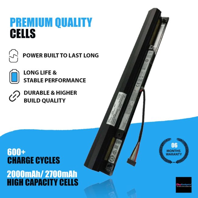 Lenovo V4400 Battery for Ideapad 100-15IBD 100-14IBD - High-Capacity Replacement Battery - 32Wh 4Cell