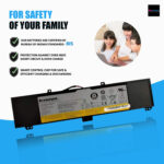 Replacement Battery for Lenovo Y50-70 Y50-80 Series - Compatible with L13M4P02 L13M4PO2 L13N4P01 L13N4PO1 21CP5/57/128-2