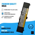 Replacement Battery for Lenovo Y50-70 Y50-80 Series - Compatible with L13M4P02 L13M4PO2 L13N4P01 L13N4PO1 21CP5/57/128-2