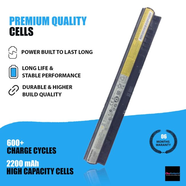 Original Battery for Lenovo IDEAPAD G400s, G500s, G410S, G510S, G50-70, G50-80, Z50-70, Z70-80, Z40