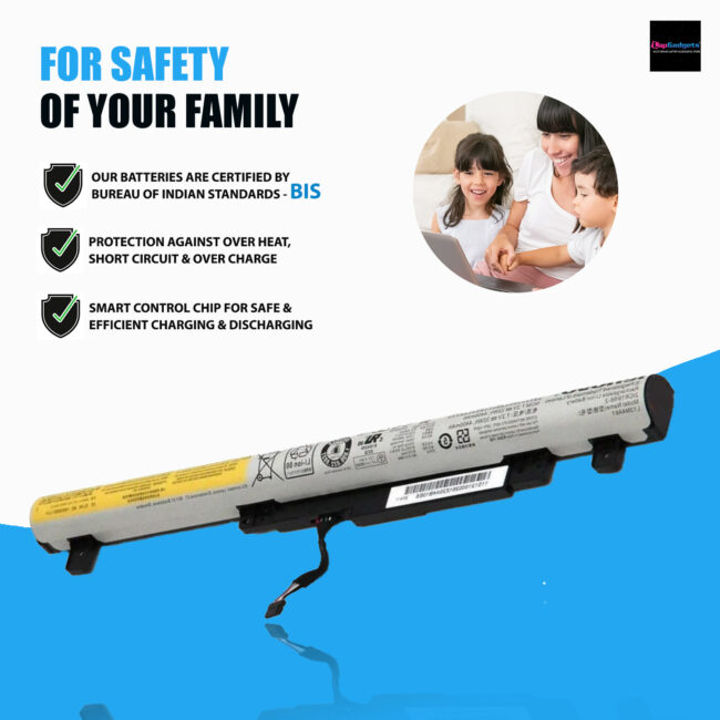 Original Lenovo IdeaPad Flex 2-14 IdeaPad Flex 2-15 battery, L13L4E61 32wh