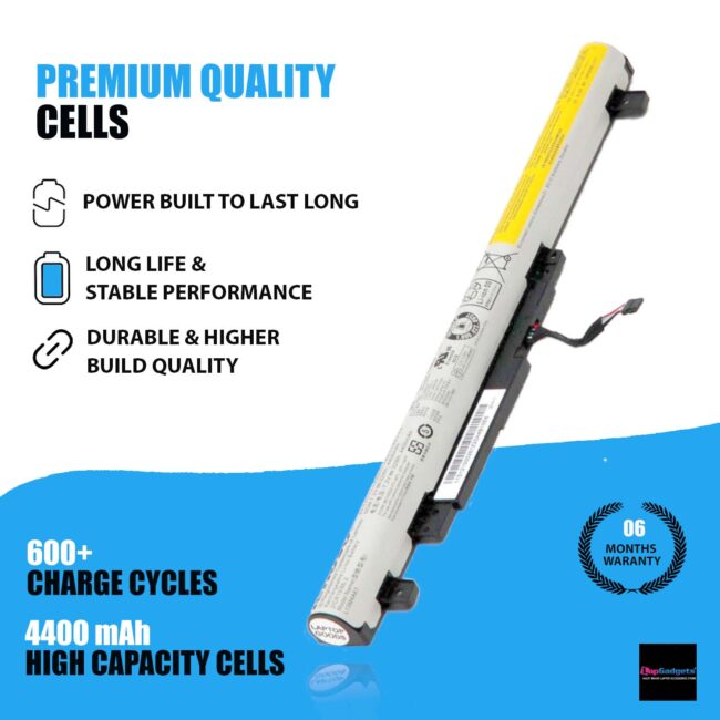 Original Lenovo IdeaPad Flex 2-14 IdeaPad Flex 2-15 battery, L13L4E61 32wh