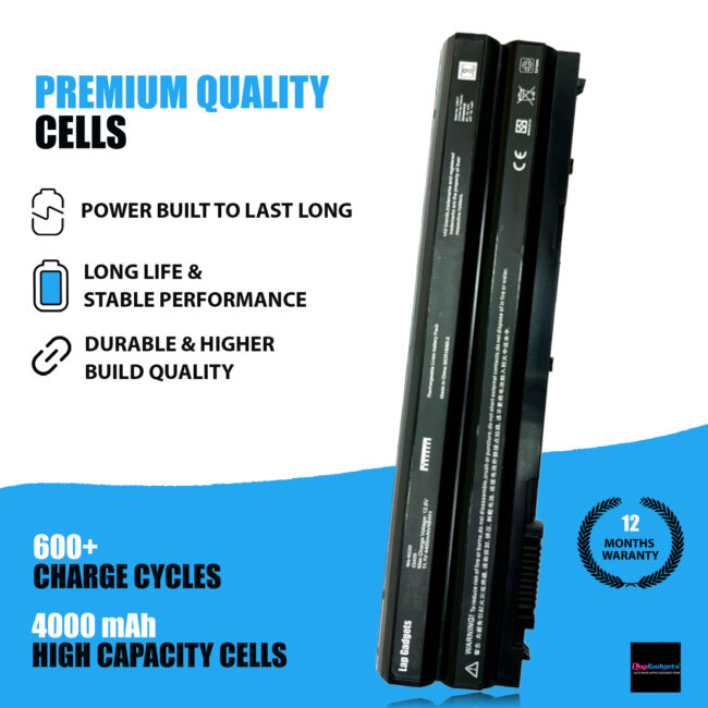 Dell 6 Cell Battery For Inspiron 5520