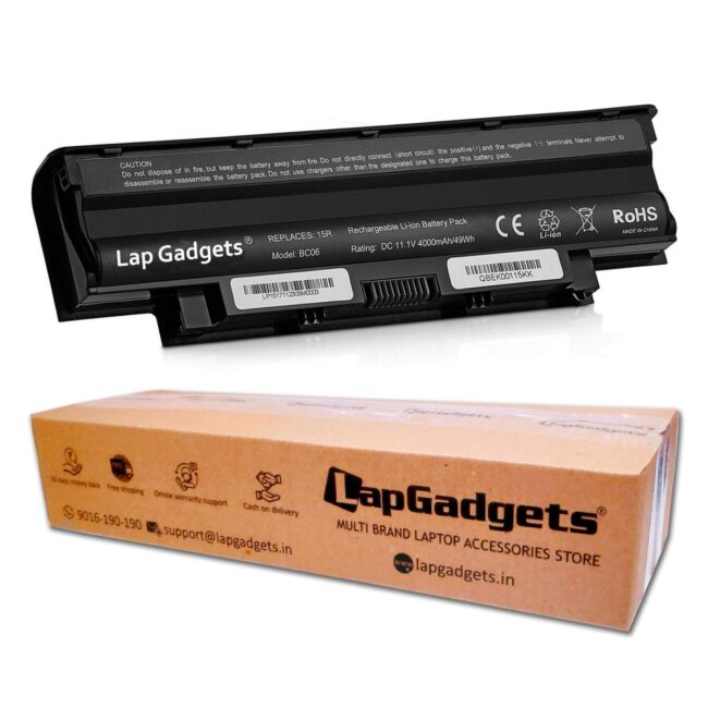 Laptop Battery for Dell J1KND Inspiron N5110 N7110 N5050 N7010 N5010 N4110 N4010 N5040 N5030 M5030 3520 15R 17R Vostro 1540 3750 3550 312-1201 312-0234 -