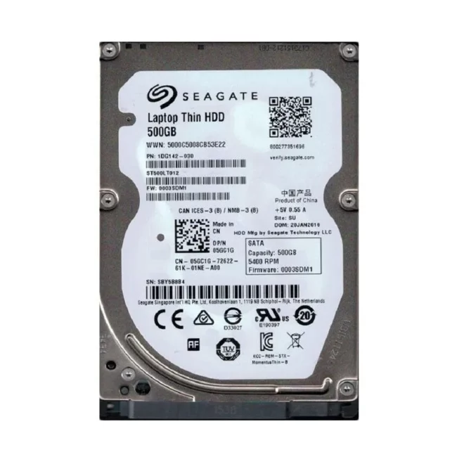 Seagate 500 GB Laptop Hard Drive for HP, Dell, Lenovo, Acer, Toshiba, Sony, Apple, HCL