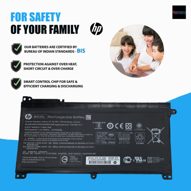 HP BI03XL ON03XL battery