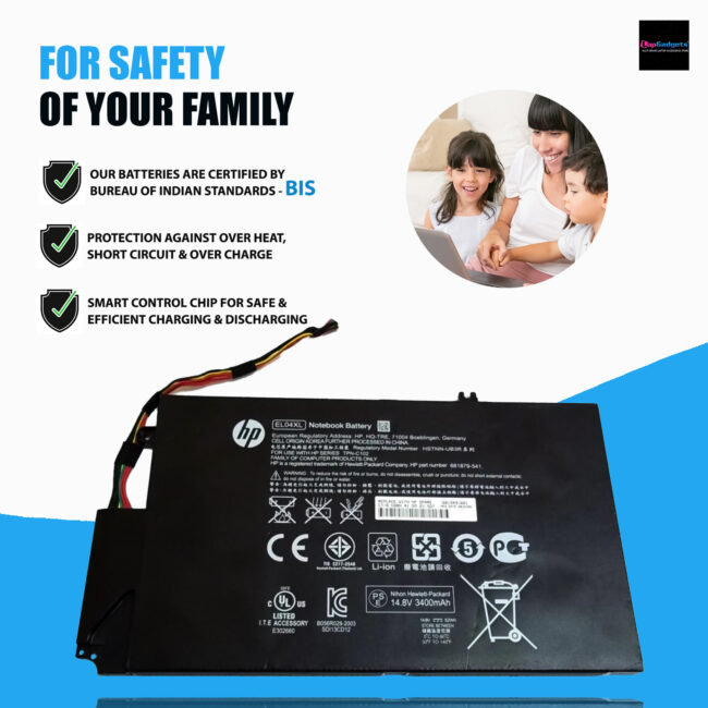 HP EL04XL battery for Envy 4-1000