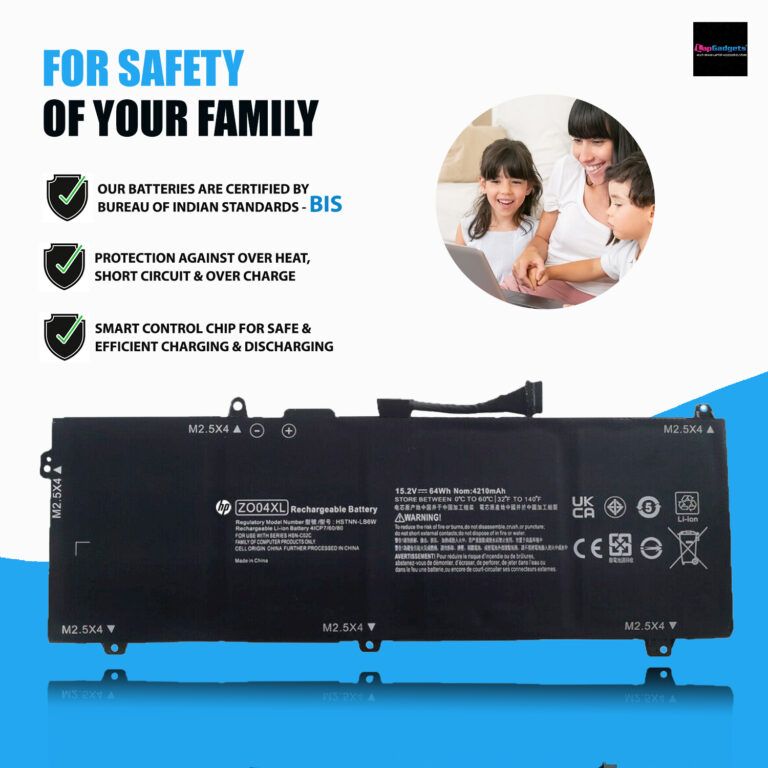 HP ZO04XL battery