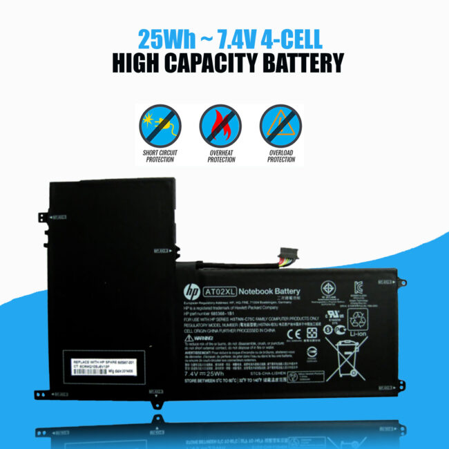 Lap Gadgets HP AT02XL battery