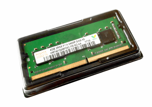 4gb ddr4 ram laptop