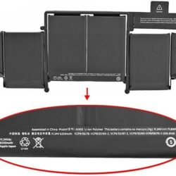 Laptop Battery for MacBook Pro 13″ Retina A1493 1502 (Only for Late 2013, Mid 2014 Version),fit ME864LL/A ME866LL/A 020-8148