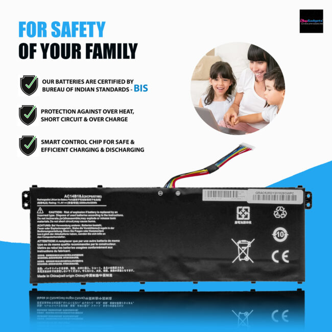 AC14B18K Laptop Battery