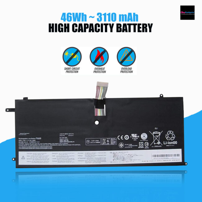 Lenovo 45N1070 Battery for Lenovo ThinkPad X1 Carbon 3444 3448 3460 X1C 45N1071