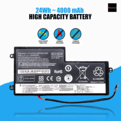 Lenovo 45N1108 battery For X240 X240S X250 X250S T440 T440S T540 K2450 S440 S540 Series, Part no:-45N1108 45N1109