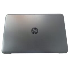 HP Pavilion 15-AC,15-AF, 15-AY, 15.6 Silver Lcd Back Cover with Bezel & Hinges - Black