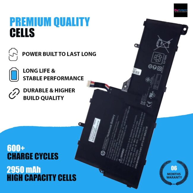 HP WO03XL Battery
