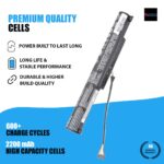 Lenovo L14S3A01 Battery for IdeaPad 100-15IBY Series L14C3A01 (IDEAPAD 100-15) L14C3A01 L14S3A01 10.8V 2000 mAh 24wh