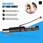 Lenovo L14S3A01 Battery for IdeaPad 100-15IBY Series L14C3A01 (IDEAPAD 100-15) L14C3A01 L14S3A01 10.8V 2000 mAh 24wh