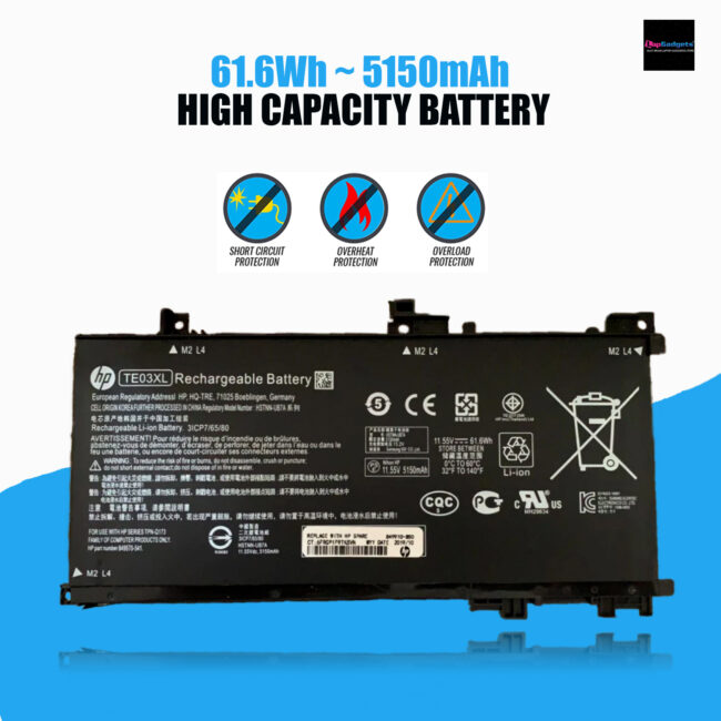HP TE03XL TE04XL battery