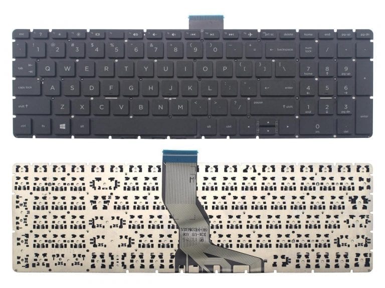 HP 15-bs 15-bs000 US Black Keyboard