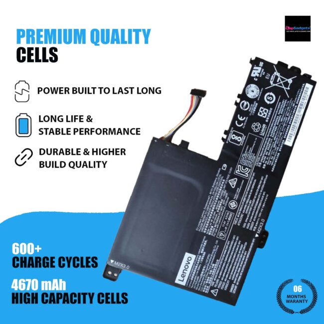 Lenovo L15C3PB1 battery for Ideapad 520S series Flex 4 1470 1480 1580 Yoga 510 Series