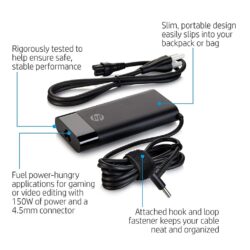 Hp Original 150w 4.5mm Pin Laptop Adapter From Lapgadgetgs 001