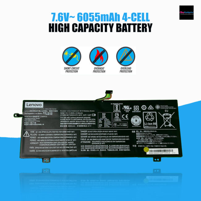 L15L4PC0 battery for Lenovo V320-17IKB IdeaPad 710S 710S-13IKB V730-13 Xiaoxin Air 13