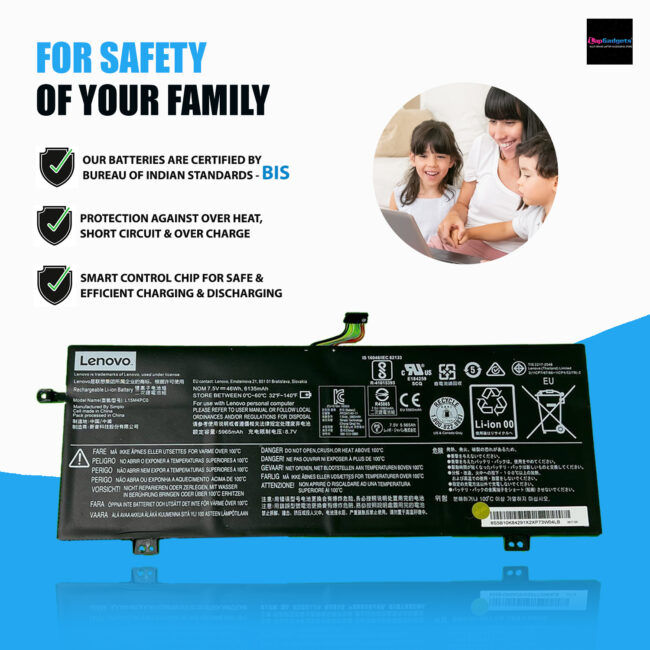 L15L4PC0 battery for Lenovo V320-17IKB IdeaPad 710S 710S-13IKB V730-13 Xiaoxin Air 13