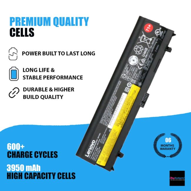 High-Performance Thinkpad SB10H45071 Battery for Thinkpad Laptops - L470, L480, L560, L570 - Long-lasting Power Solution