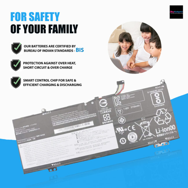 Lenovo L17M4PB2 Laptop battery for Lenovo Flex 6-14 IdeaPad 530s-14IKB Yoga 530 xiaoxin Air 14 Air 15