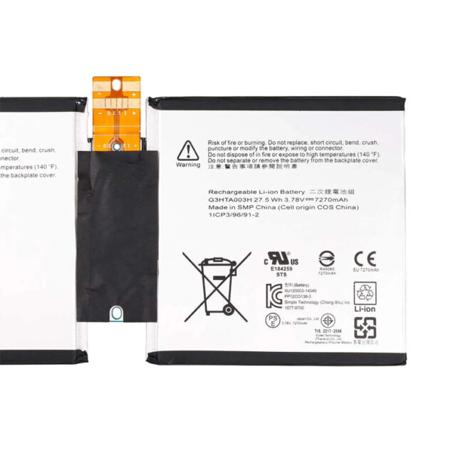 Microsoft-G3HTA003H-Battery-Compatible-with-Microsoft-Surface-3-1645-G3HTA004H-G3HTA007H-3.78V-27.5Wh-7270mAh