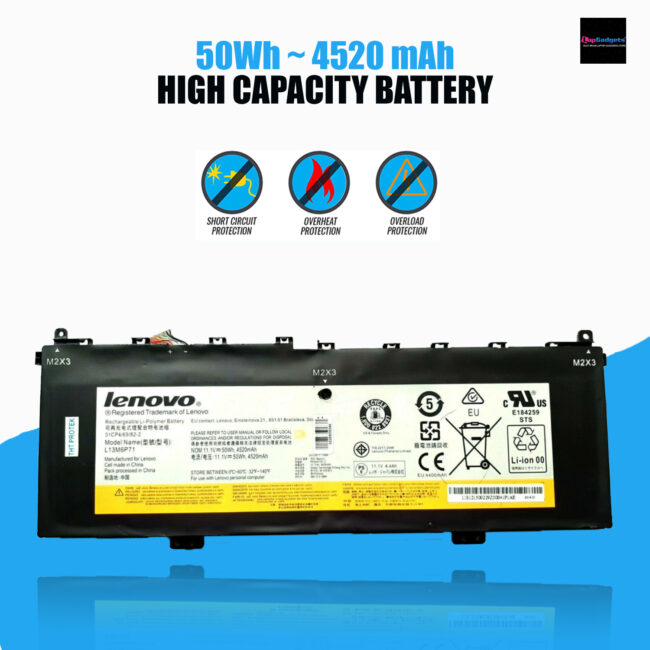 Original Lenovo L13M6P71 battery for Lenovo Yoga 2, Yoga 2 13 Part No:-L13S6P71