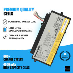 L11M3P02 Laptop Battery Compatible with Lenovo Ideapad U510 U31 Touch