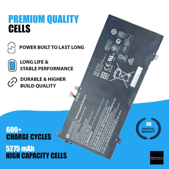HP CP03XL Battery Replacement for HP