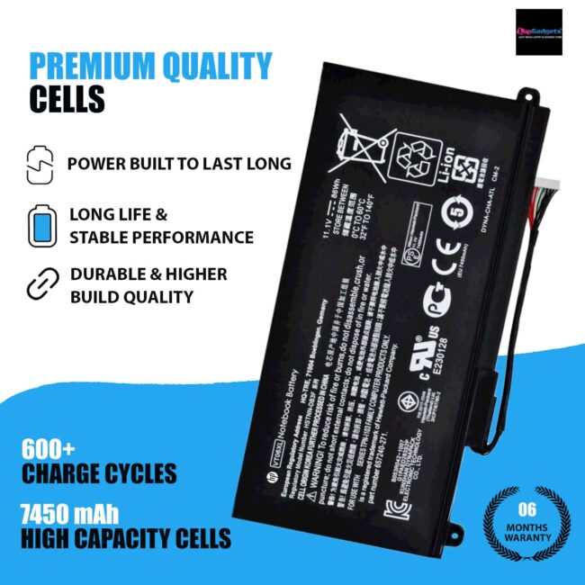 HP VT06XL Battery