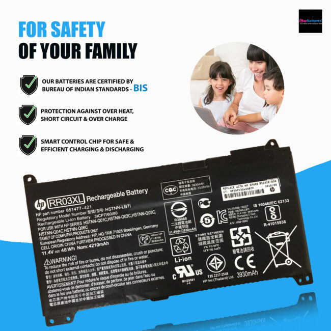 HP ProBook 430 G4, 430 G5 battery