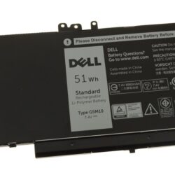 New Dell Original Latitude E5450 E5550 4 Cell 51wh Original Laptop Battery G5m10