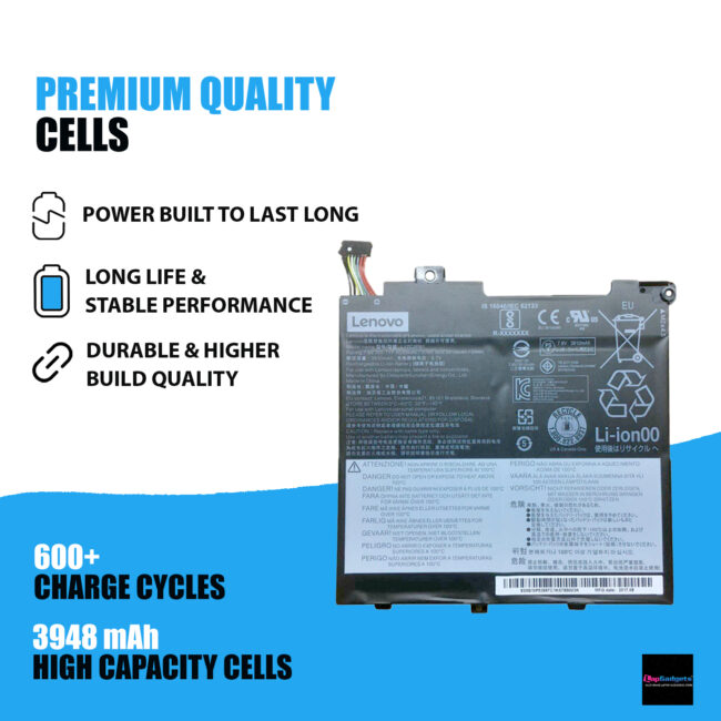 L17C2PB1 L17M2PB1 L17M2PB2 L17L2PB1 battery for Lenovo V130-14IKB, V330-14ARR, V330-14IKB 30Wh, 2 cells