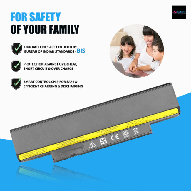 Lenovo 0A36290 battery for ThinkPad X121 E120, E125, E320, E325 84+ (6 cell)