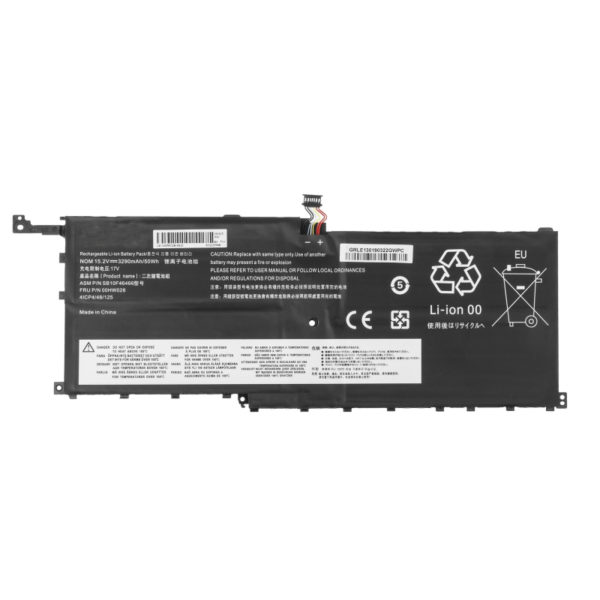 battery 00hw028 for lenovo thinkpad x1 carbon 4th gen i lenovo thinkpad x1 yoga 1st gen 2nd gen