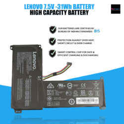 Battery for Lenovo IdeaPad 120S 120S-14IAP Series 7.5V 31Wh 0813007 5B10P23779 BSNO3558E5