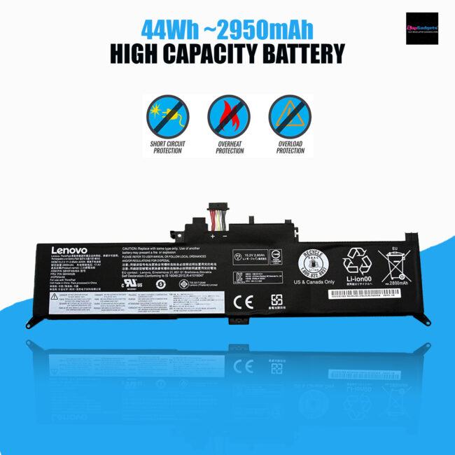 Original 00HW027 Battery for Lenovo ThinkPad Yoga 260 Series