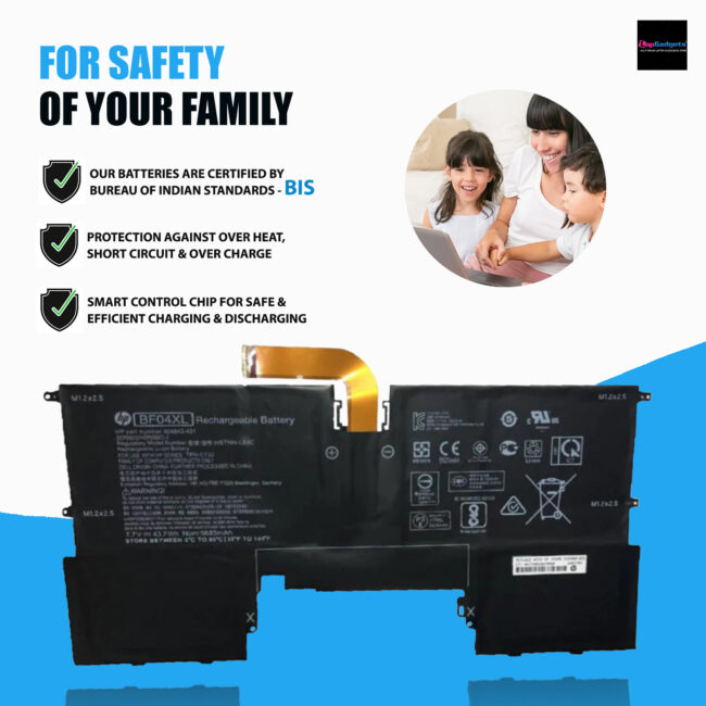 BF04XL Spectre 13-v115tu Series Hstnn-Ib8c 924843-421 Laptop Battery (43.7Wh, 4 cells)